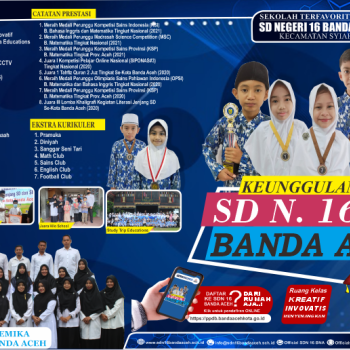 Jadwal Pendaftaran PPDB SD Negeri 16 Banda Aceh 2021, Tata C