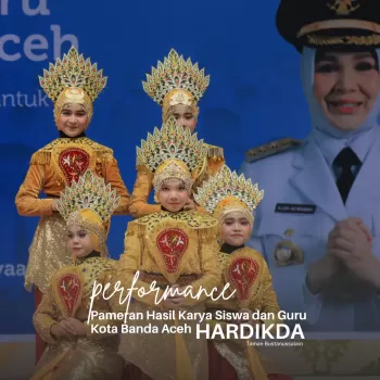 Murid SDN 16 Menampilkan Tarian Tradisional Semarakkan Hardi